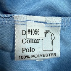 Collars & Co Men Polo Shirt Size XL French Blue Dress Collar Performance NEW