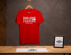 Dad Joke Loading Please Wait T-Shirt Funny Novelty Fathers Grandad Mens Birthday