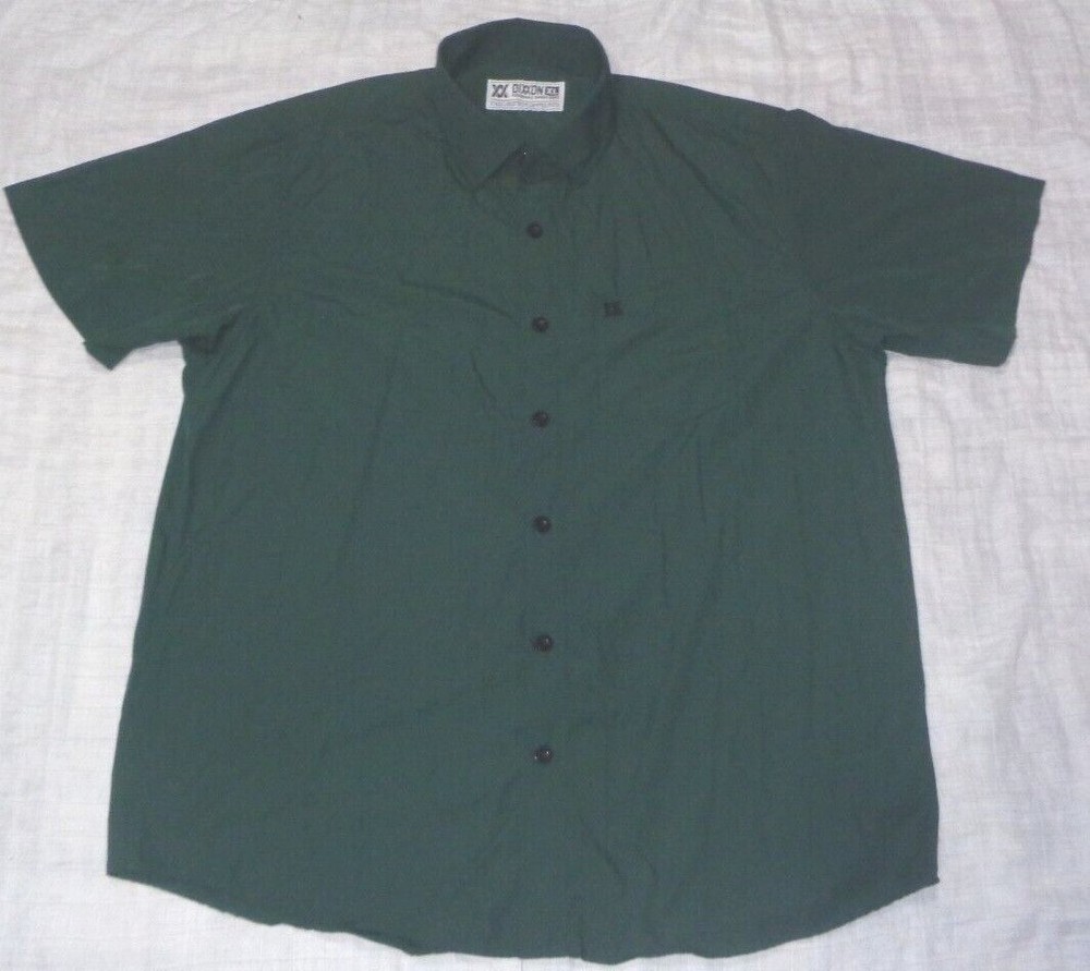 Dixxon Performance Bamboo Series Button Up Shirt D-Lux Flannel Co Size XL