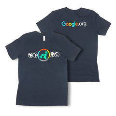 Google Serve Tech TEE Merchandise Logo Employee Double-Sided T-Shirt Size M