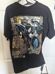 Spiderman Shirt Men’s Large Marvel x HUF THE SYMBIOTE SPIDER-MAN Comic Tee