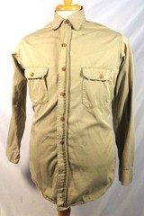 Vintage Sears Hercules Sanforized Cotton Work Shirt – Sz 15L