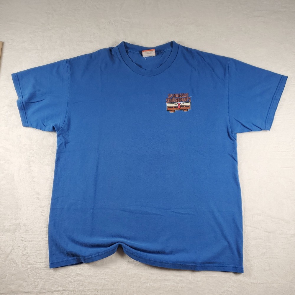 Vintage 2002 Nickelodeon Spongebob Squarepants Men’s M T-Shirt Made In USA READ