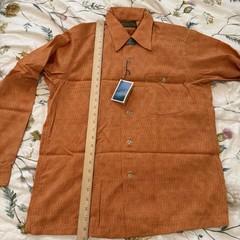 Vintage 1967 Pendleton Sir Pendleton Wool Shirt M Deadstock NOS Loop Collar