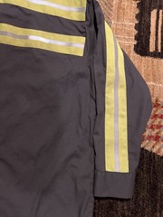 🟥🟥🟥 METINVEST MINING AFFINITY COAL COMPANY REFLECTIVE STRIPES MINER SHIRT XL