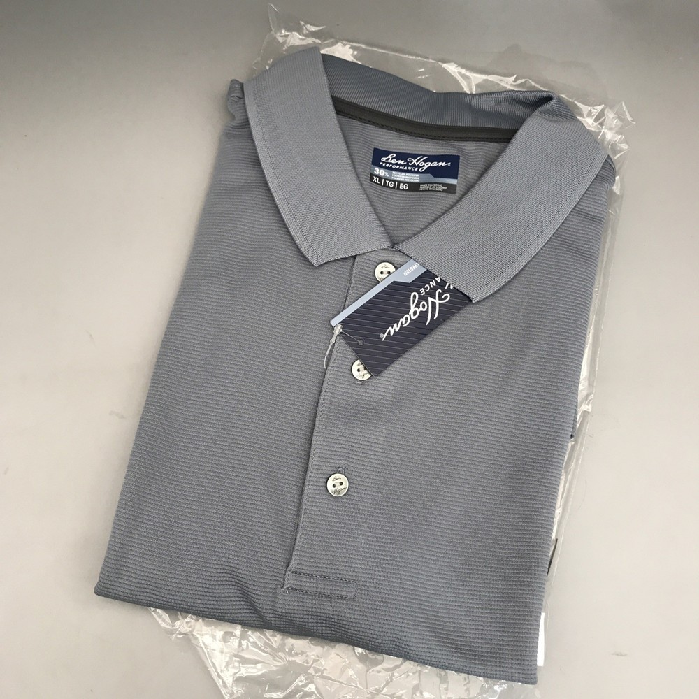Ben Hogan Men’s Performance Stretch Shoulder Seams Polo Shirt Size XL Brand New