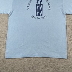 Vtg 2002 Solomon Schechter Day School Fannie Chodorovsky Building Large Shirt