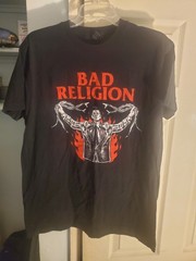Bad Religion Snake Preacher Black T-Shirt 2018 Tour Size Large