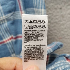 Lucky Brand Flannel Shirt Men Medium Multi Plaid Classic Fit Detail Chest Pocket