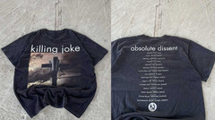 Vtg Killing Joke Cross Absolute Dissent 2sides T-shirt S to 5XL NZ515