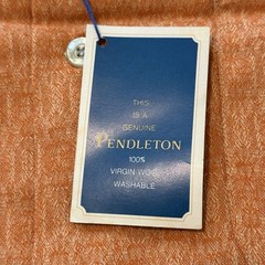 Vintage 1967 Pendleton Sir Pendleton Wool Shirt M Deadstock NOS Loop Collar