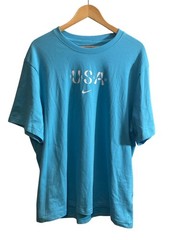 Team USA Shirt Mens XL Blue Olympics Dri Fit Short Sleeve Graphic Tee Nike