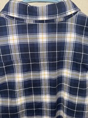Southern Tide Men’s Long Sleeve Button-Up Size Lg Navy Blue Plaid Very Nice