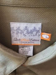 Quick Silver Edition Premium Brand Size XL Silk/Cotton Tropical Casual EUC