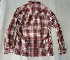Vintage Male Duds Mens Button UP Flannel Shirt Cotton Long Sleeve Med