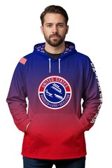 United States Bobsled Performance Faded Hoodie
