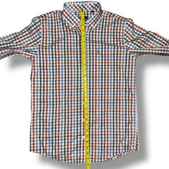 Johnnie-O Performance Button Up Shirt Size 16 Checkered / Plaid