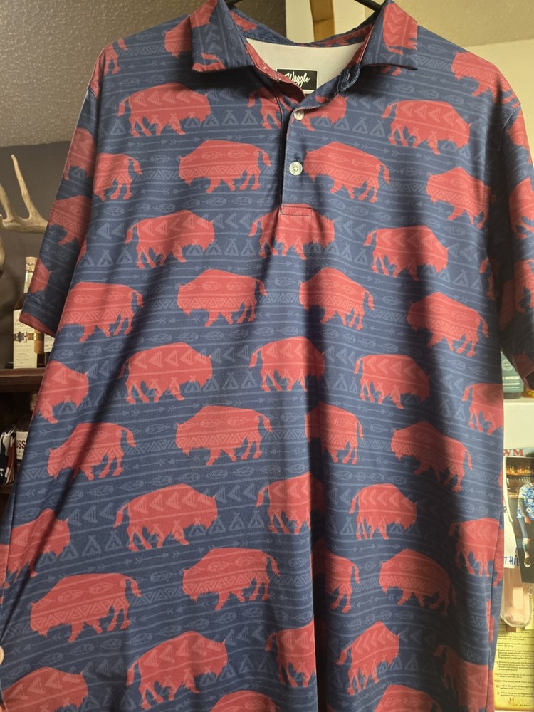 waggle golf polo