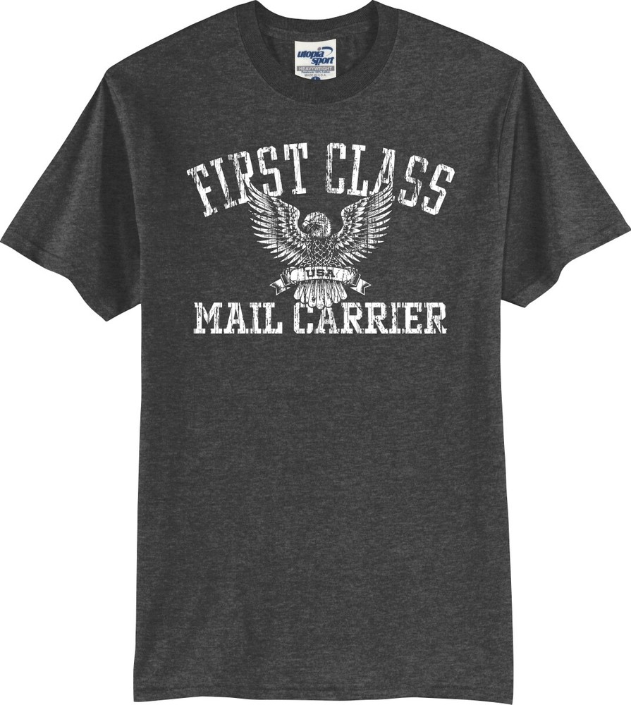 Post Office First Class Mail Carrier Unisex T-Shirt (S-5X)