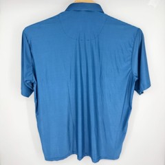 Collars & Co Featherweight Flex Polo Shirt Men’s Relaxed 3XL Woodmont Blue NEW
