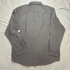 Wrangler ATG Performance Utility Shirt Mens XL Slate Gray Long Sleeve Button Up