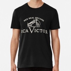 Rca Victor Old School Record Logo Size S to 5XL Made in the USA T-Shirt