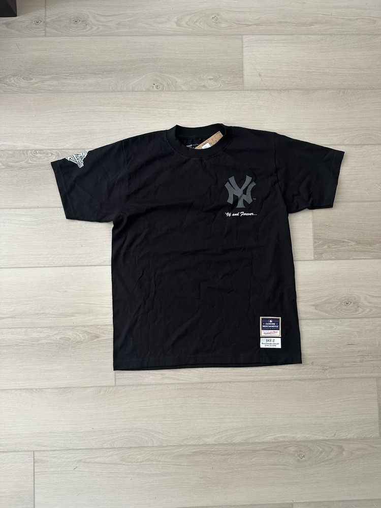 Mitchell & Ness x Jay-Z30 Reasonable Doubt Tee New York Yankees Jay-Z Large NWT
