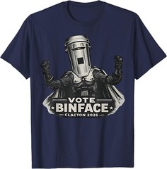 Count Binface | Vote Binface Clacton By-Election T-Shirt