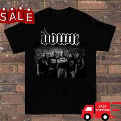 DOWN Band Members American Music Shirt Classic Black Unisex S-5XL 1K0891