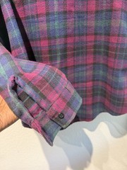 Codet Button Up Wool Multi Color Pockets Long Sleeve Heavyweight Mens Size XL