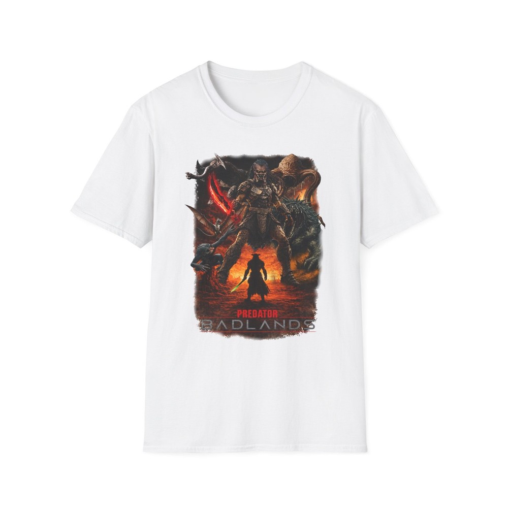 Predator Badlands Graphic T-Shirt | Sci-Fi Monster Poster