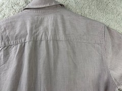 Marc Anthony Men’s Casual Button-Down Shirt Light Mauve S Cotton Slim Fit
