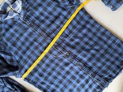 Faherty Heritage Large Reversible Workwear Reversible Heavyweight Flannel Button