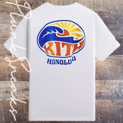 Kith Hawaii Frontside Surf Tee • STORE EXCLUSIVE • L • White • 2026 •SHIPS TODAY