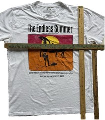 The Endless Summer Surf Beach Boho Perfect Wave Movie T Shirt VTG Style Men’s M