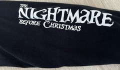 Disney Tim Burton’s The Nightmare Before Christmas black t-shirt men Sz S L/S