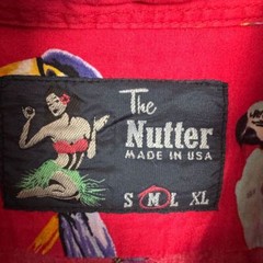 Chubbies The Nutter Men’s Size Medium Red Parrot Short Sleeve Aloha Shirt USA