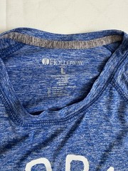 Men Blue Graphic Short Sleeve Tee Bundle 3 pcs sz L. T093