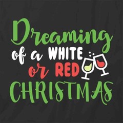 DREAMING OF CHRISTMAS TShirt Tee Short-Sleeved Cotton CLOTHING HOLIDAY S1BCA179