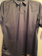 Dickies Men’s Performance Polo Shirt – Dark Charcoal – Large New w/tags