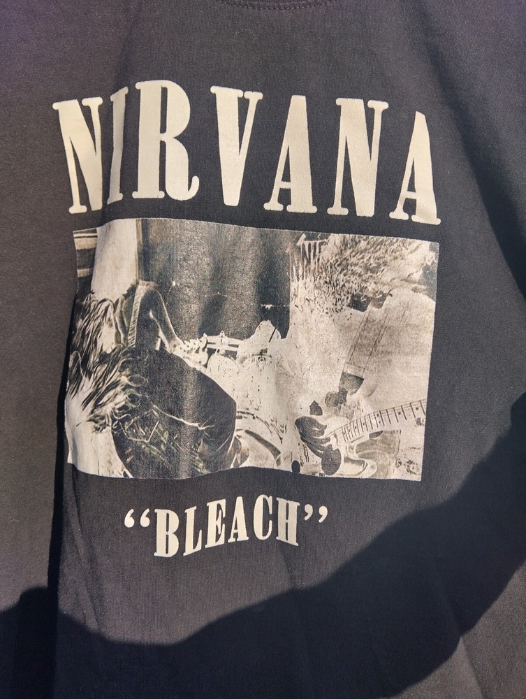 C.E. Cav Empt Nirvana Bleach Black XL T-Shirt