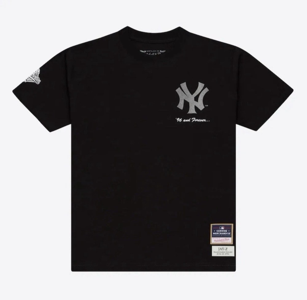 Medium | Jay-Z Reasonable Doubt Mitchell & Ness New York Yankees T-Shirt JAŸ-Z30