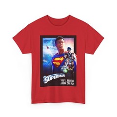 Superman The Movie T-Shirt – Christopher Reeve, Gene Hackman – DC Comics