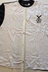 NWT WHITE/BLACK REFLECTION BY ROADBLOCK SKULL THREE SIX MOB BROOKLYN T-SHIRT L