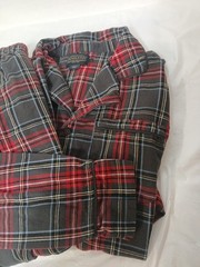 Pendleton Woolen Mills Pendleton plaid Tartan Pajama Set Men’s Large Red Grey