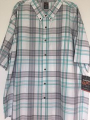 3X Front B & T Short Sleeve 2 Lot Walnut CreeK White Blue Green Gray Black NWT
