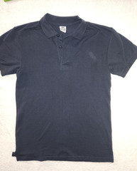 Pro Club Men’s Size Medium Polo Navy Blue Cotton New without Tags