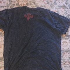 Affliction Men’s Black Angel Rose Graphic T-Shirt Regular 2xl Some Wear