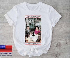 Presence Album Inspired Classic Rock Fan Gift T-Shirt Reprint HOT TREND