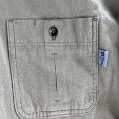 Tyndale Flame Resistant Work Jacket Shirt Size 3XL 9 CAL 2 CAT Khaki Tan Pocket